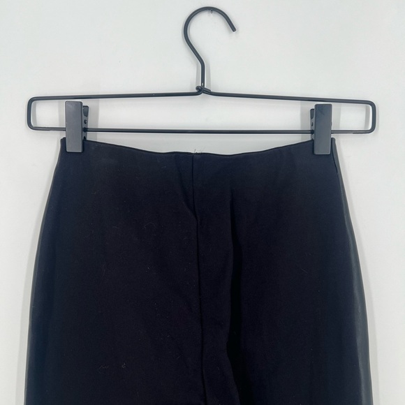 Wolford Jo Two Tone Vegan Leather Bailey Fabric High Waisted Leggings - Picture 6 of 6